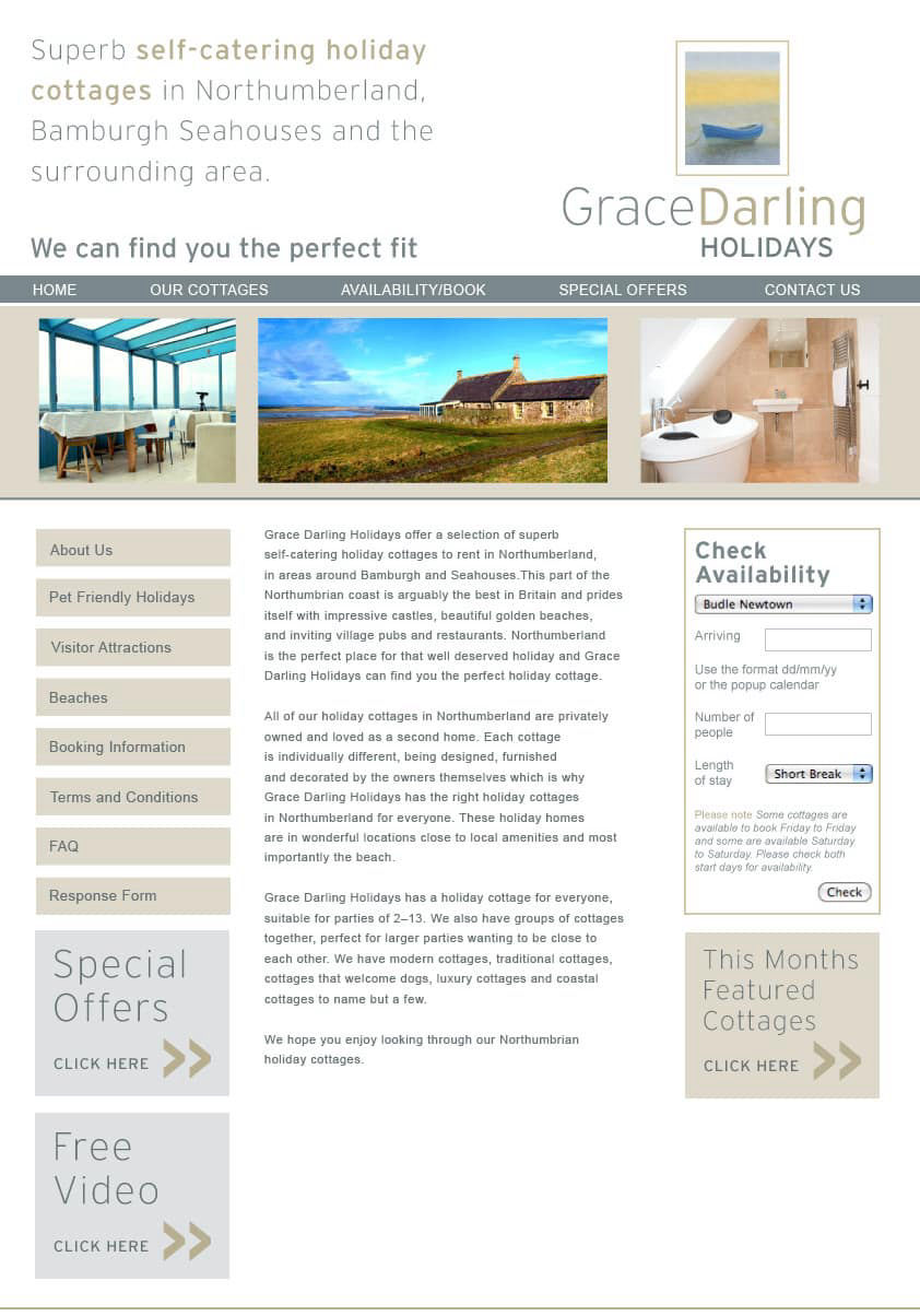 holiday business booking