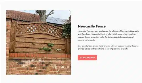 Newcastle Fencing Screenshot